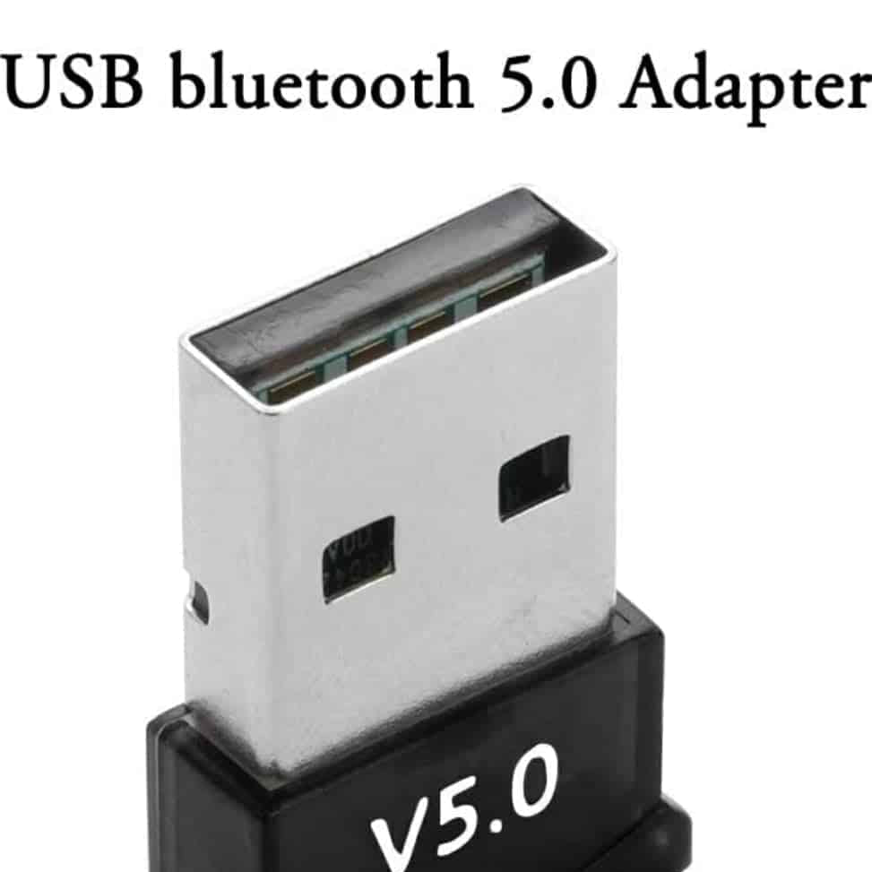 Creacube-adaptateur USB Bluetooth 5.0 V5.0 sans fil, adaptateur Dongle récepteur de musique, transmetteur Bluetooth pour PC