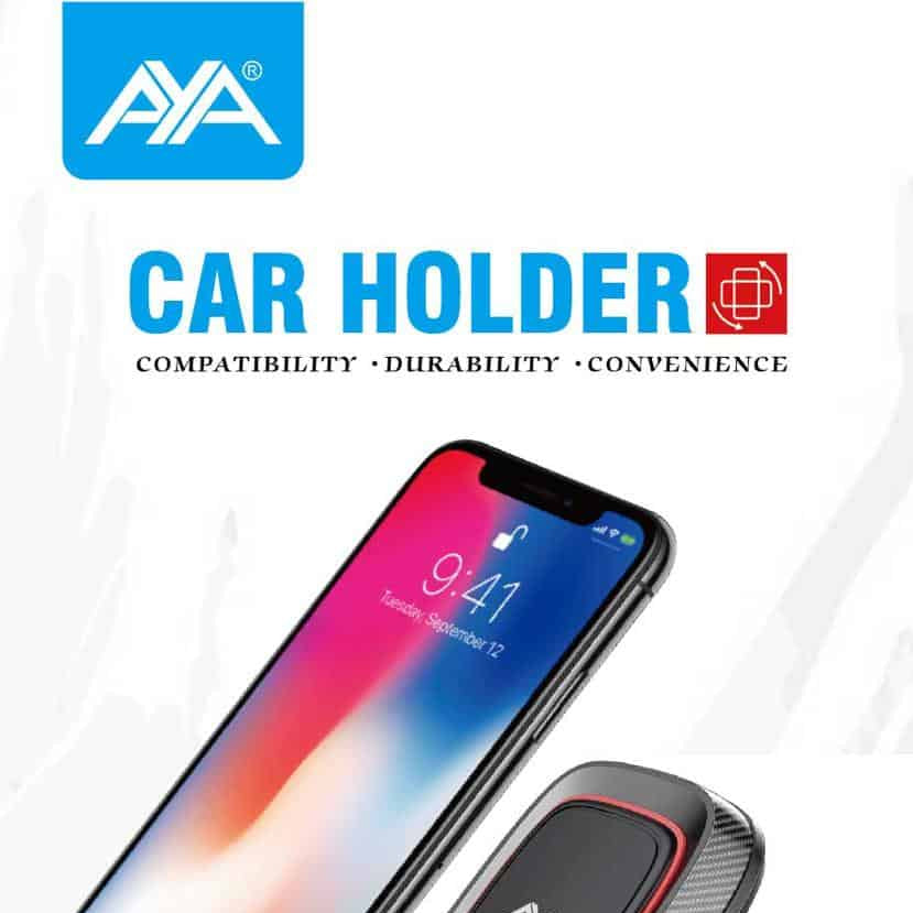 Aya Support de téléphone pour voiture Magnétique ventilation Montage Mobile 360
