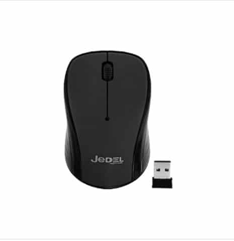 JEDEL Souris Sans Fil W920 - Bluetooth - 2.4 GHz - Noir