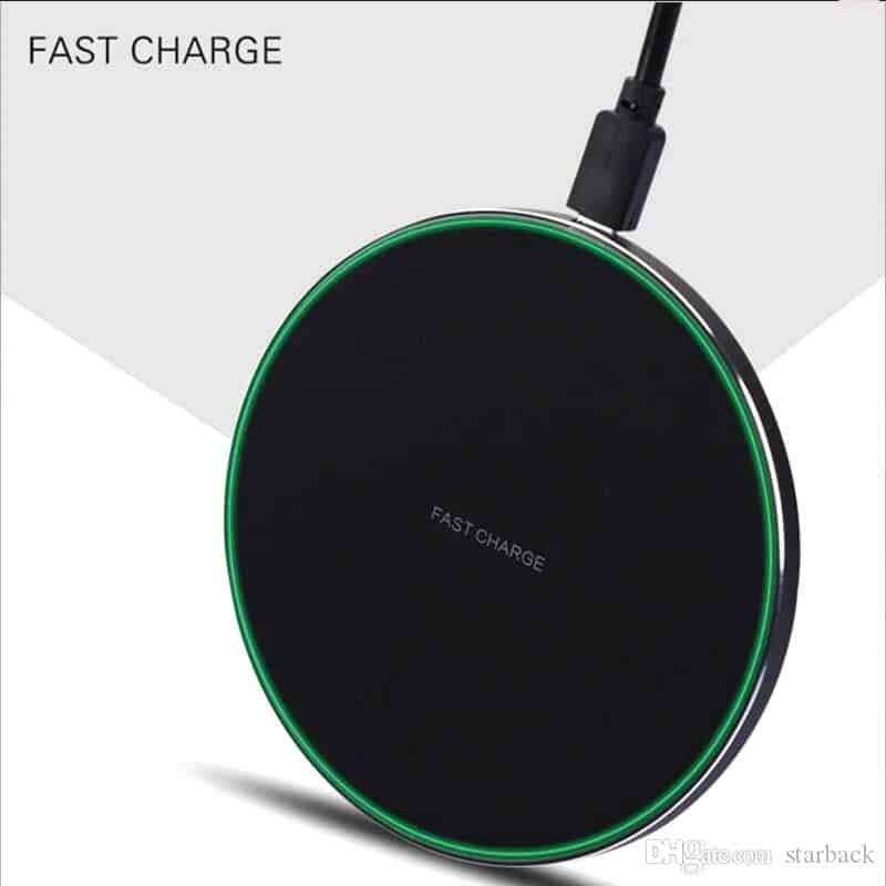 Chargeur rapide sans fil KD-12 pour iPhone X, Samsung Note 8, etc. Chargeur sans fil à charge rapide
