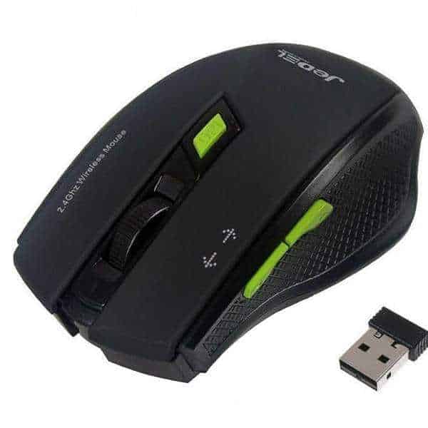 Jedel (W400) Souris Optique sans Fil 800-1600 DPI