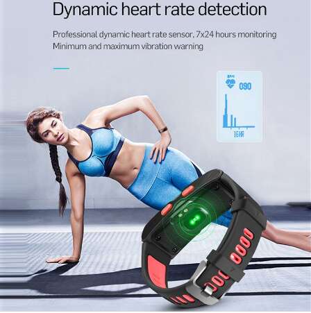 moniteur de fréquence cardiaque montre intelligente Sport Tracker Fitness Tracker Bracelet bande intelligente pression artérielle étanche Smartwatch