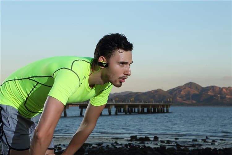 GEEKERIES V16 Glowing LED Lumière Sport Bluetooth V4.1 Casque Bests Son Sans Fil Nuit Coureur Sport Headests Écouteurs Avec Micro