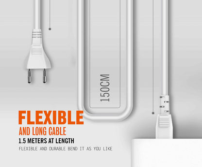 Chargeur de bureau Plustar A6802 6 USB avec batterie externe 2600 mAh