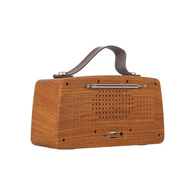 Haut Parleur Retro NR 4013 - NewRixing Bluetooth FM Radio