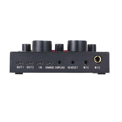 V8 Multifonctionnel Carte son Live Volume Intelligent