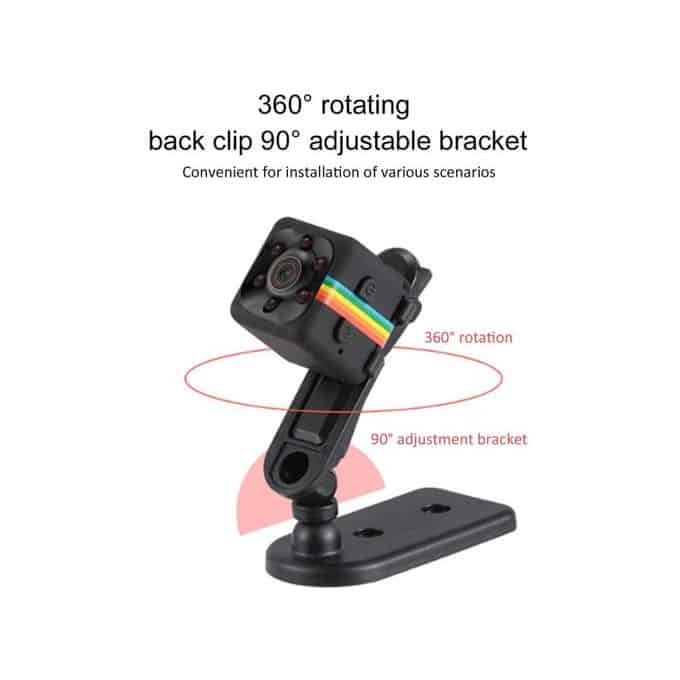 Mini SQ11 caméra night vision HD 1080P & Motion Detection