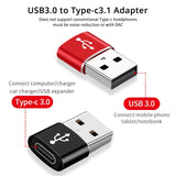 محول USB 3.0 إلى Type-C طراز GP-90