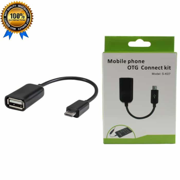 Kit de connexion OTG pour téléphone portable USB vers Micro USB Android S-k07