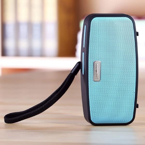 Remax RB-M1 Sushi Haut-parleur Bluetooth sans fil portable Lecteur audio Boîte à musique Bluetooth V2.1 Radio FM Bleu