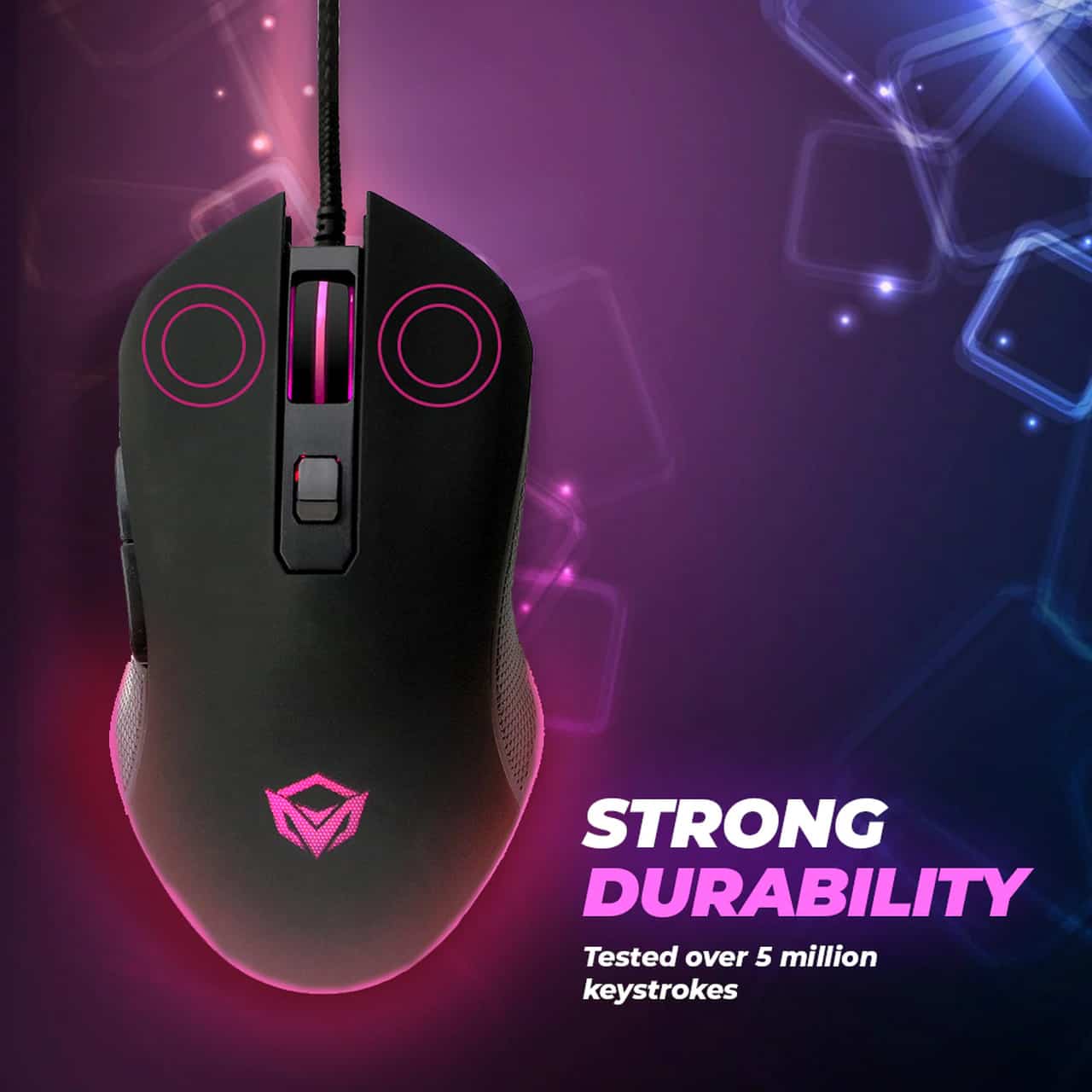 Ensemble clavier et souris gaming rétroéclairé arc-en-ciel MEETION C510