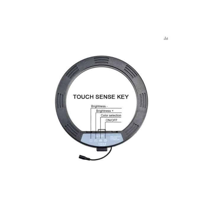Ring Fill Light avec télécommande 30cm Selfie Ring Light LED YQ-320A