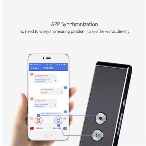 T8 Portable Mini traducteur intelligent sans fil 40 langues deux voies en temps réel traducteur vocal instantané APP Bluetooth multi