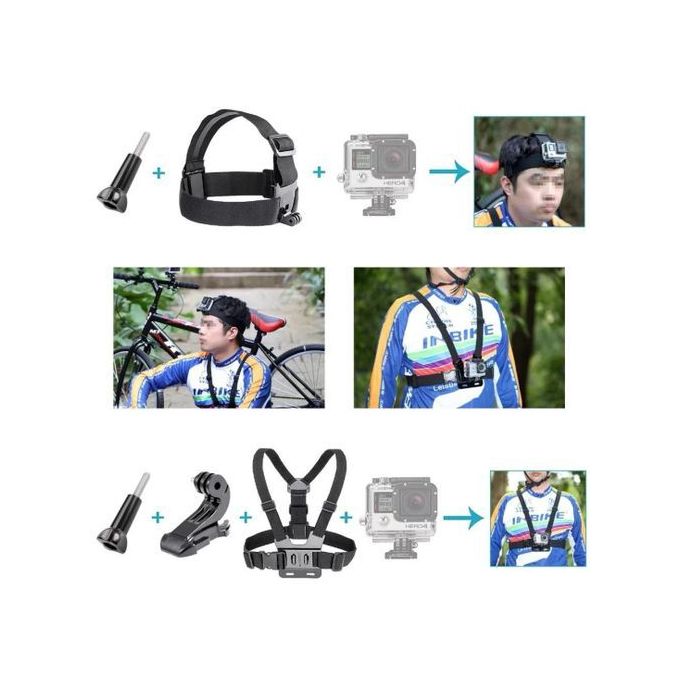 Ensemble d'accessoires Kit pour GoPro