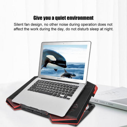 Ordinateur portable de refroidissement PAD Base ordinateur portable Lap PC radiateur de refroidissement ventilateur plateau support