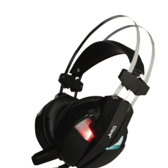 CASQUE JEDEL GAMING GH-198 UNIQUE AVEC LE JEU DE LUMIÈRE RESPIRATOIRE COLORÉE - Yourtech.ma