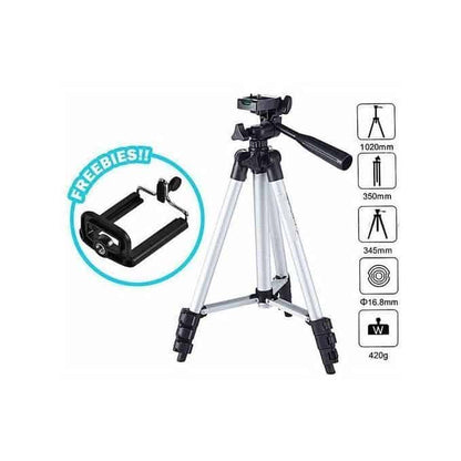 tripod Trépied 3110 Support pour appareil photo et portables compatible avec tous les smartphones et camera