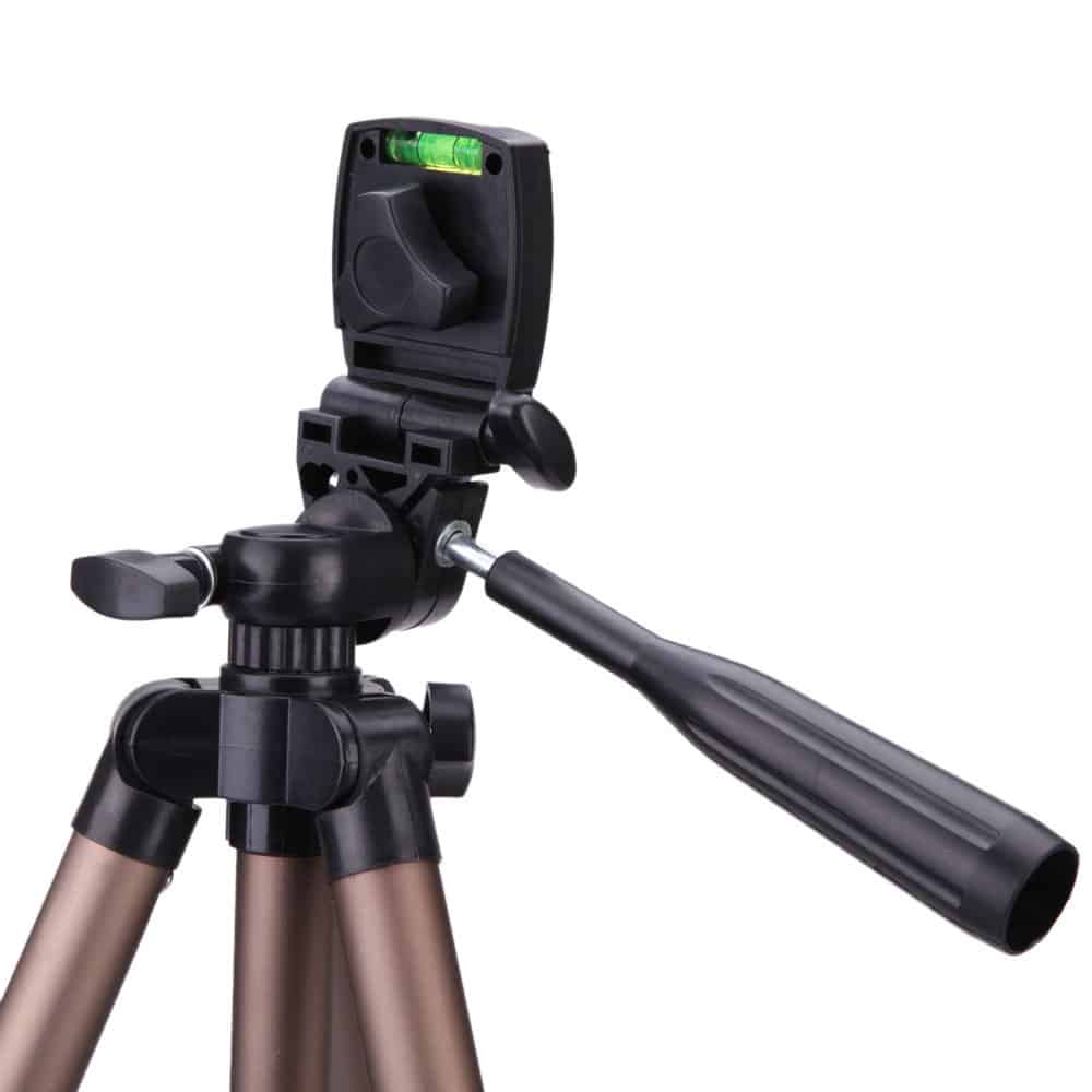 Weifeng WT 3130 trépied d'appareil photo en aluminium léger portable avec sac de transport à culbuteur pour caméscope DV appareil photo reflex numérique Canon Nikon Sony