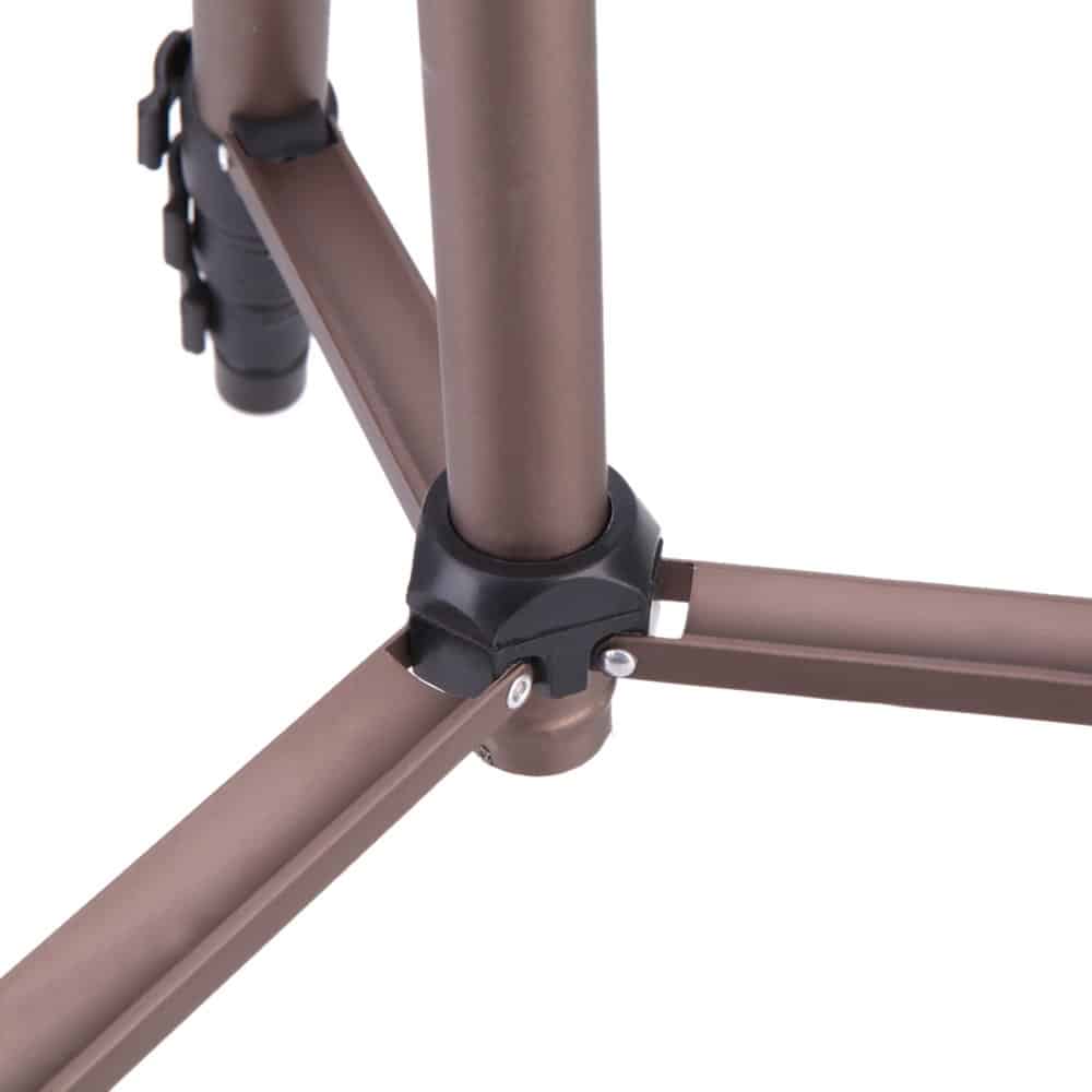 Weifeng WT 3130 trépied d'appareil photo en aluminium léger portable avec sac de transport à culbuteur pour caméscope DV appareil photo reflex numérique Canon Nikon Sony