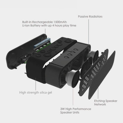 VIDVIE SP902a Enceinte étanche Extra Bass avec Bluetooth et NFC