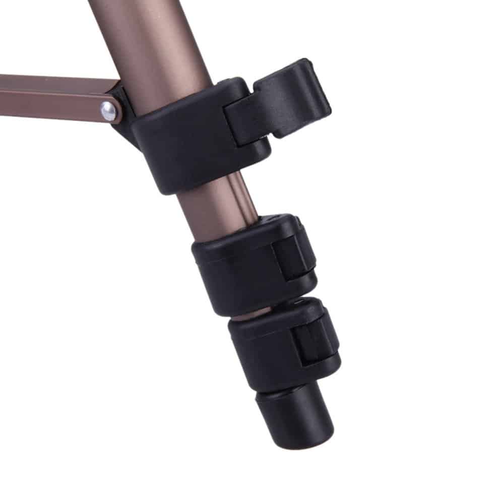 Weifeng WT 3130 trépied d'appareil photo en aluminium léger portable avec sac de transport à culbuteur pour caméscope DV appareil photo reflex numérique Canon Nikon Sony