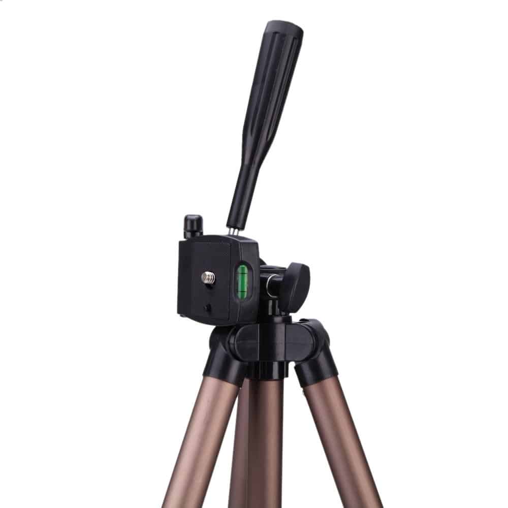 Weifeng WT 3130 trépied d'appareil photo en aluminium léger portable avec sac de transport à culbuteur pour caméscope DV appareil photo reflex numérique Canon Nikon Sony