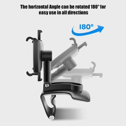 Support de téléphone de tableau de bord pour voiture 360°