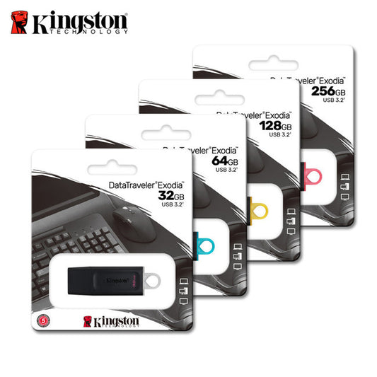 Kingston Exodia USB Datatraveler 32 64 128 Go USB 3.2