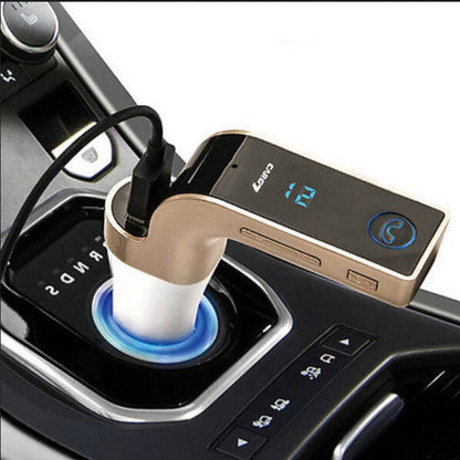 CARG7 Bluetooth Car Kit Transmetteur Fm Voiture USB Mp3