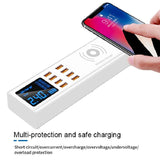Smart Wireless Charger SUNSHINE SS-309WD 8 Port USB