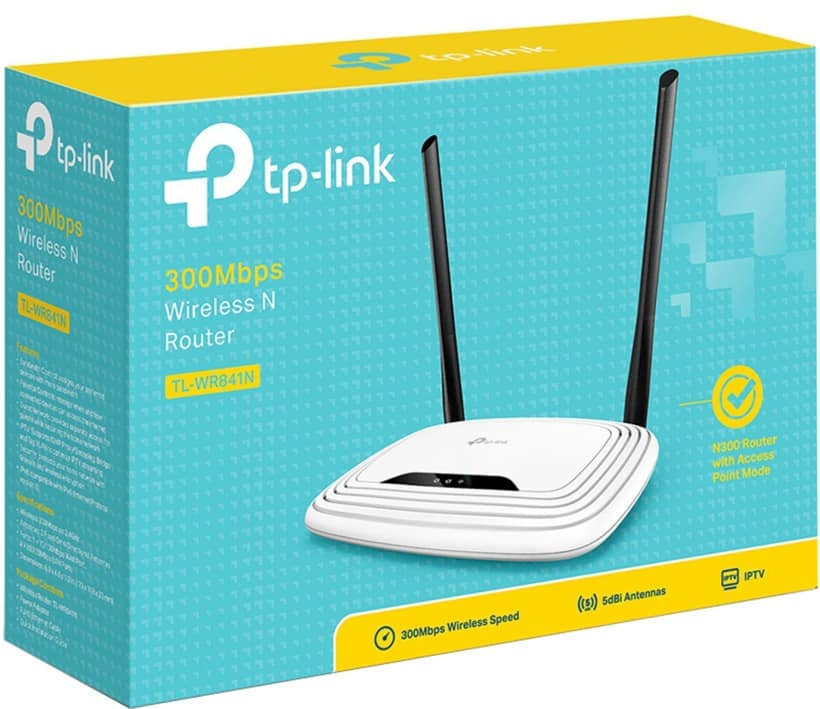 TP-LINK TL-WR841N N300 WiFi Router (TL-WR841N)