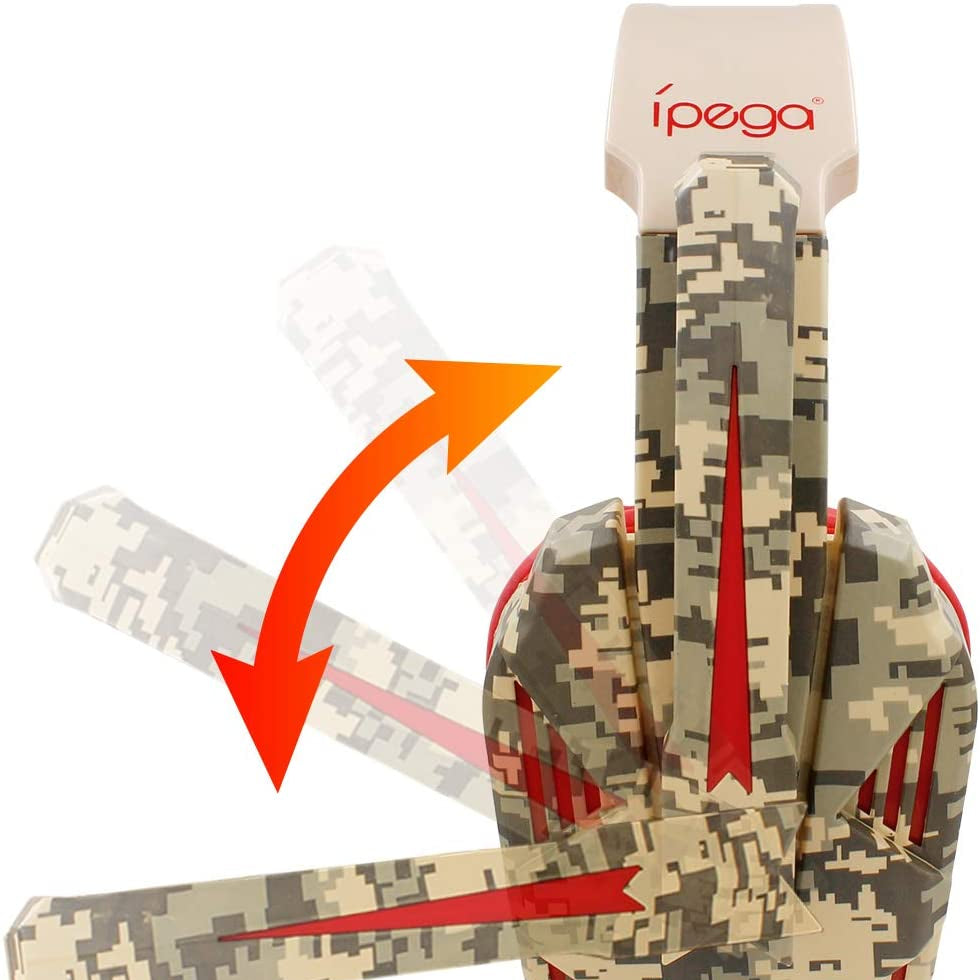 Casque serre-tête filaire multifonction Ipega PG-R005 (compatible avec N-Switch / PS4 / PC / XBOX ONE 4mm)