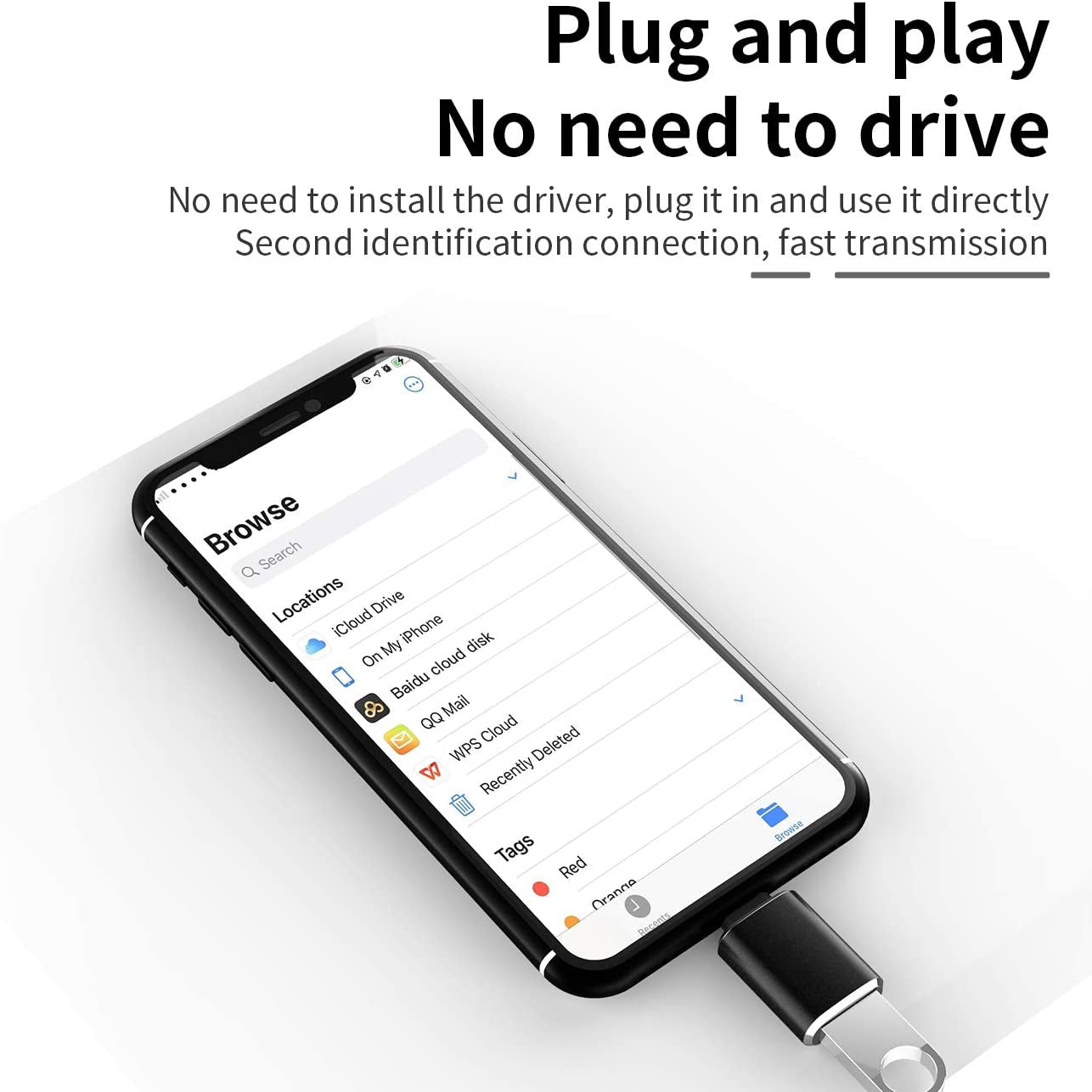 OTG vers USB 3.0 pour Iphone, Type C et V8 Plustar