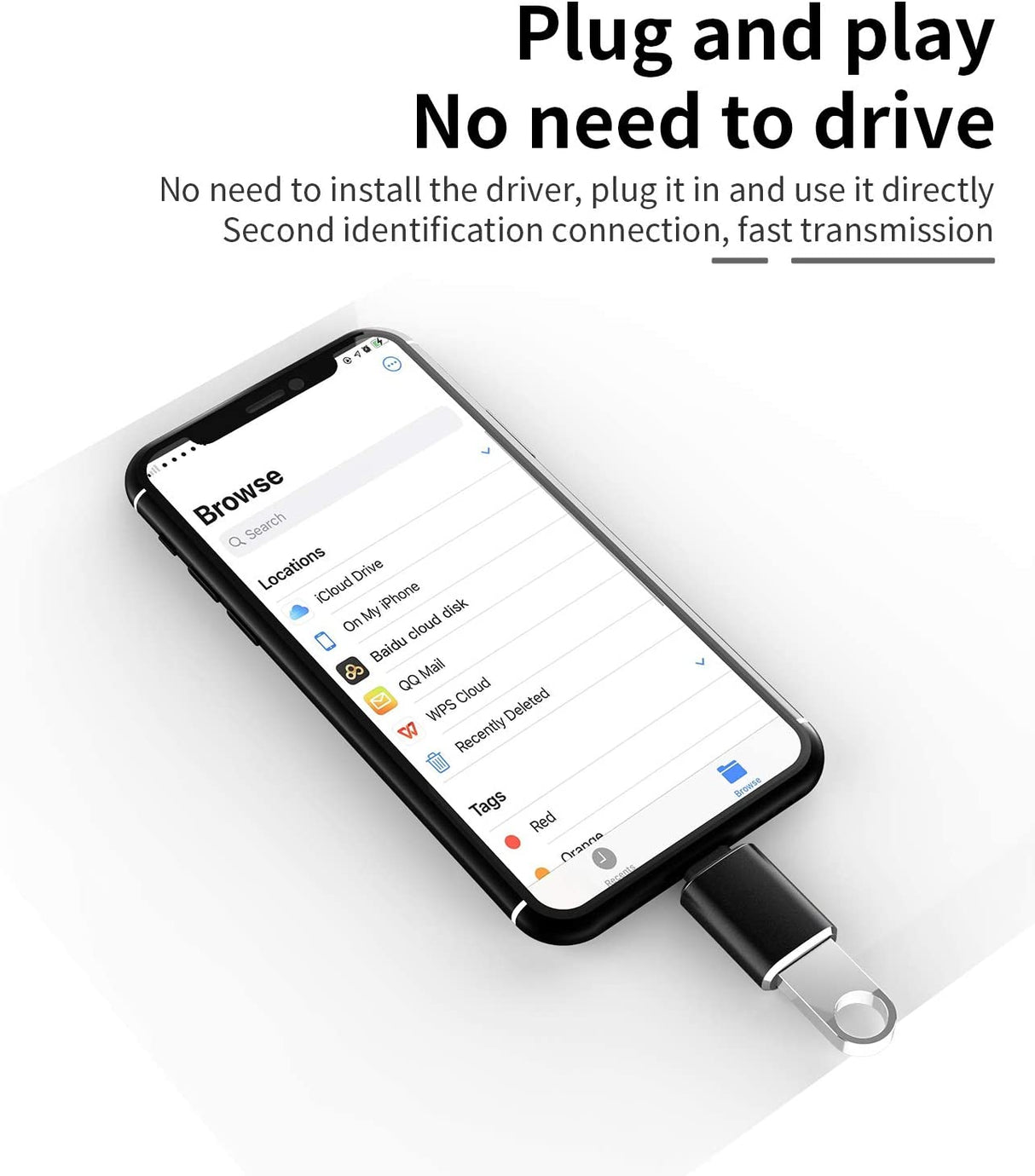 OTG vers USB 3.0 pour Iphone, Type C et V8 Plustar