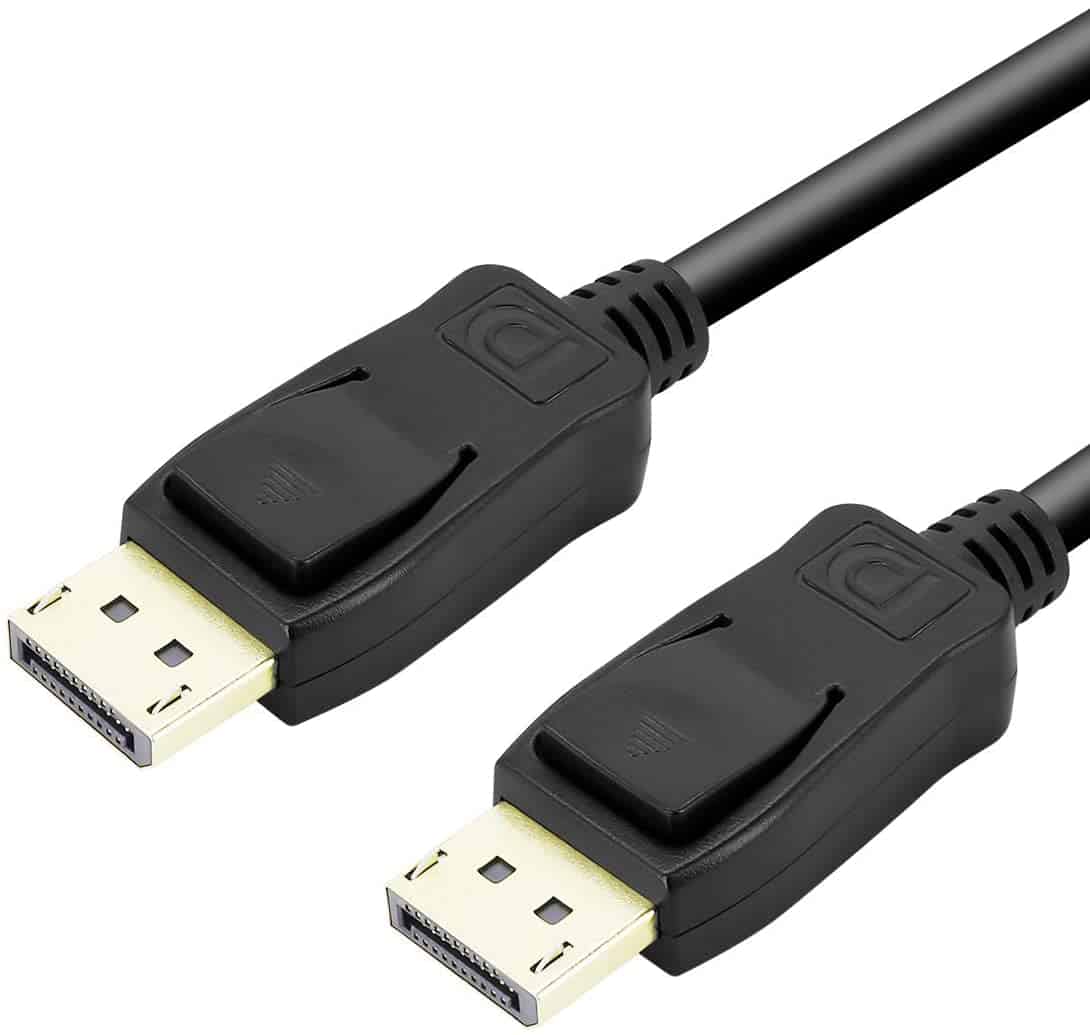 Câble DisplayPort vers DisplayPort 1,8 M, Benfei DP vers DP Câble mâle vers mâle Cordon plaqué or, prend en charge 4K @ 60Hz, 2K @ 144Hz Compatible pour Lenovo, Dell, HP, ASUS ...