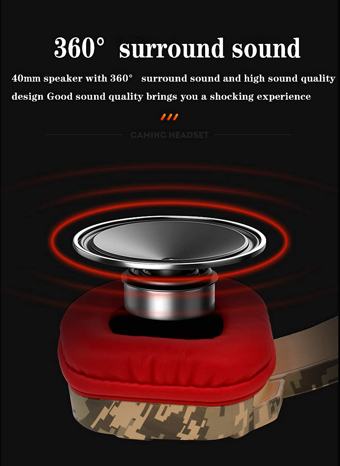 Casque serre-tête filaire multifonction Ipega PG-R005 (compatible avec N-Switch / PS4 / PC / XBOX ONE 4mm)