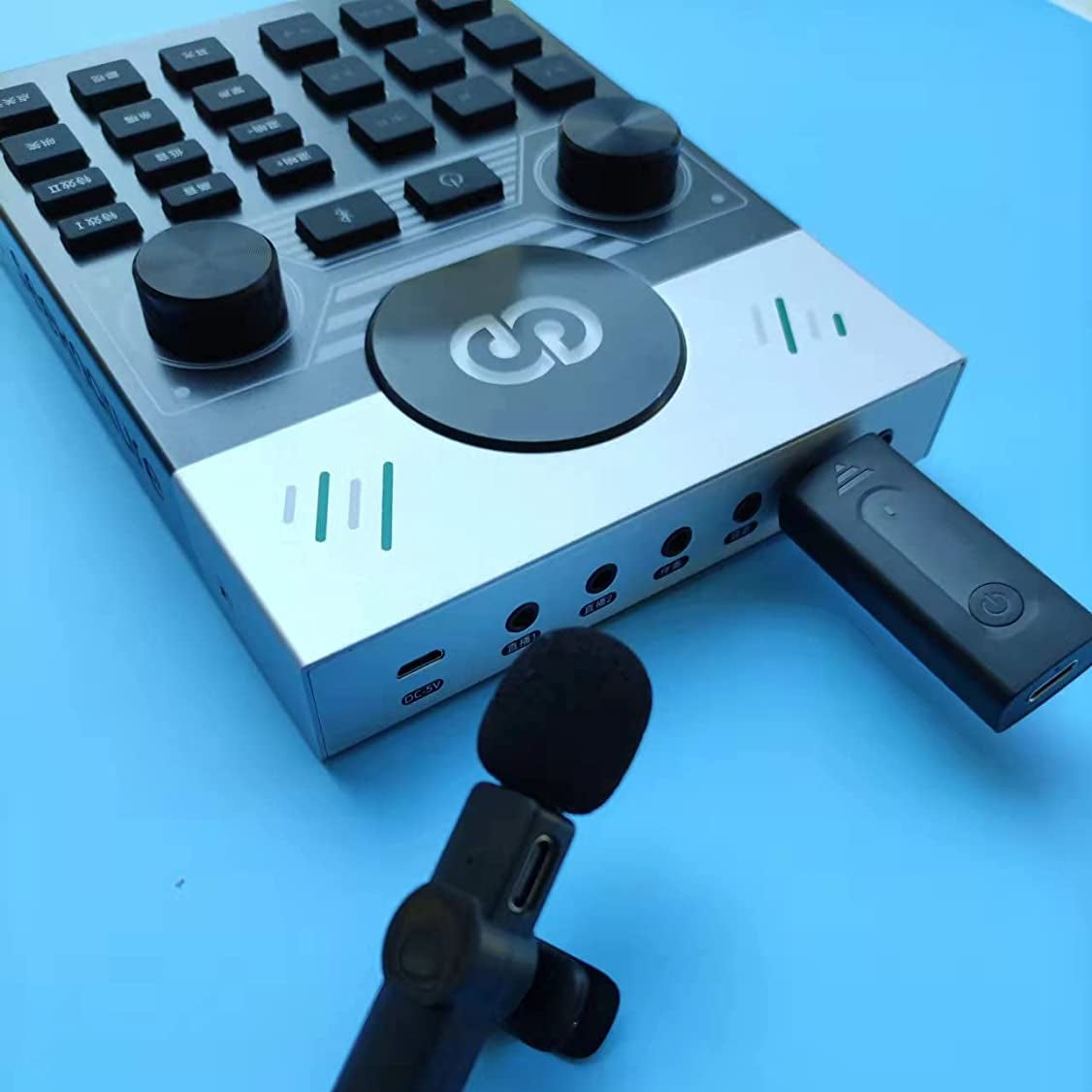 K35 mini 2 microphone sans fil Appliquez une variété d'appareils