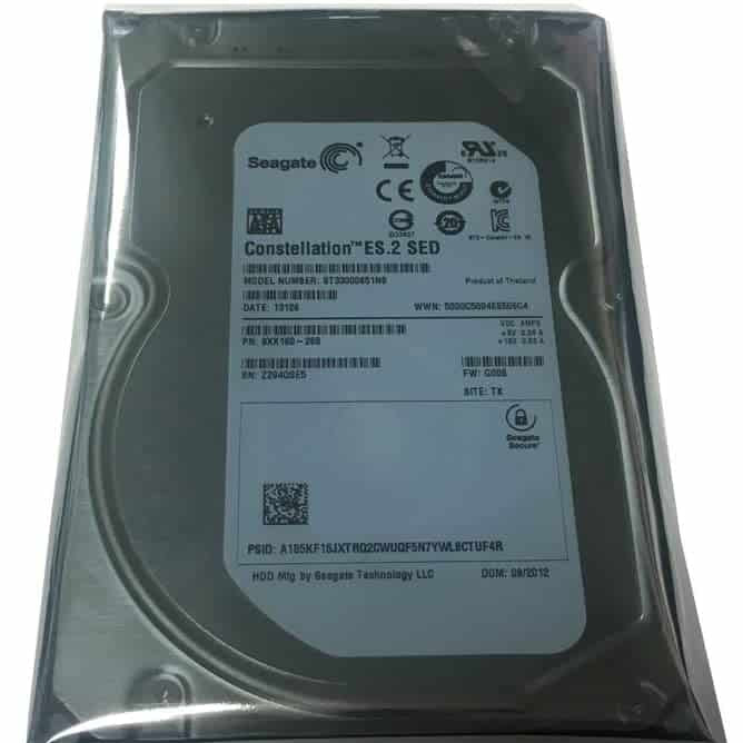 Seagate ST3000NM0053 3TB 7.2K RPM SATA-6Gb/s 128MB Cache 3.5" HDD