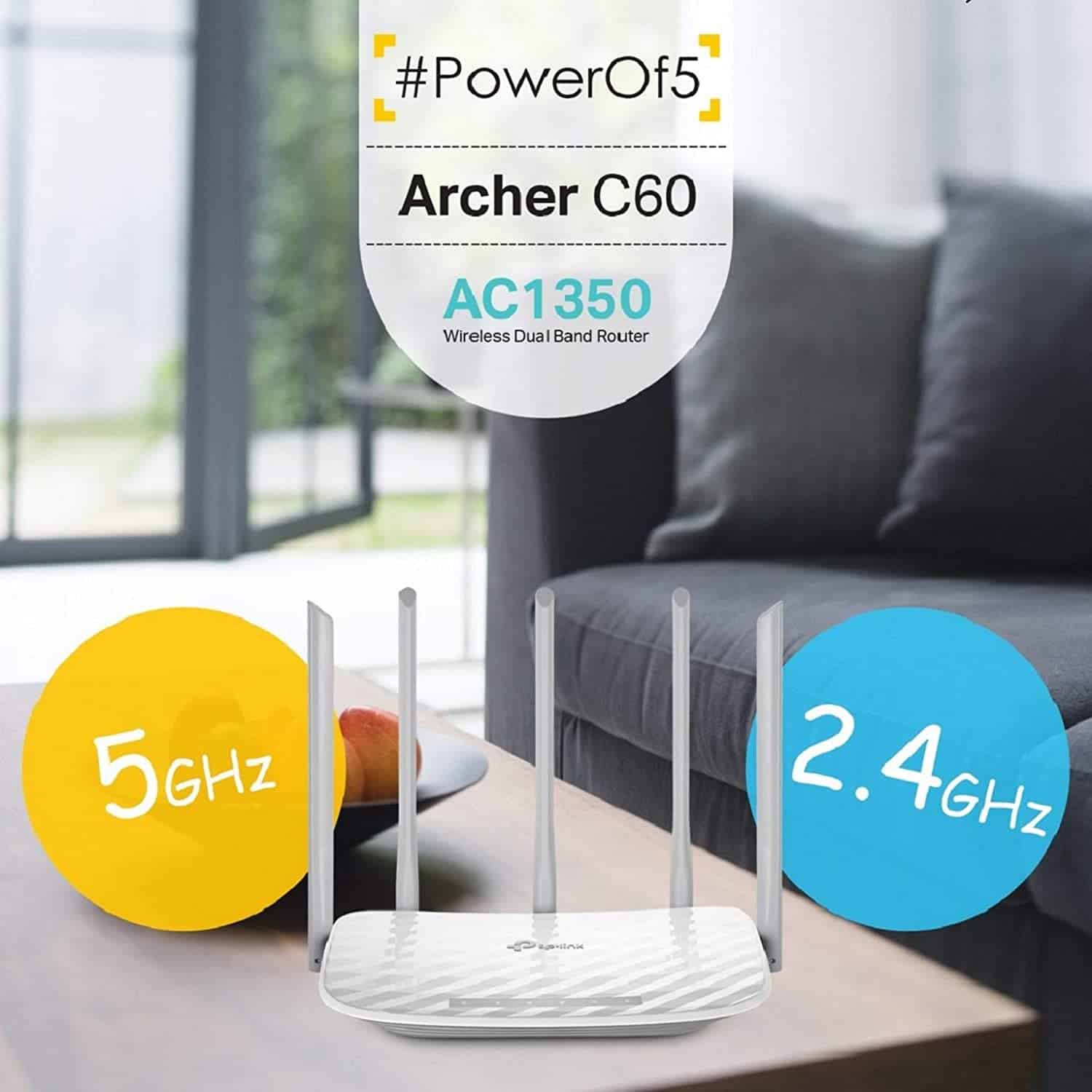 TP-Link AC1350 Wireless Wi-Fi Dual-Band Gigabit Router