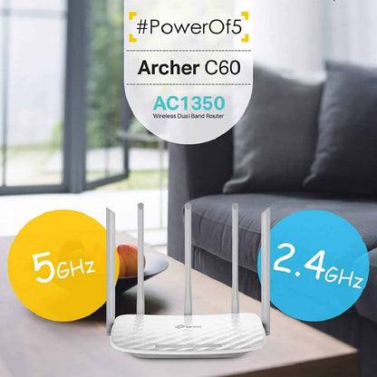 TP-Link AC1350 Wireless Wi-Fi Dual-Band Gigabit Router