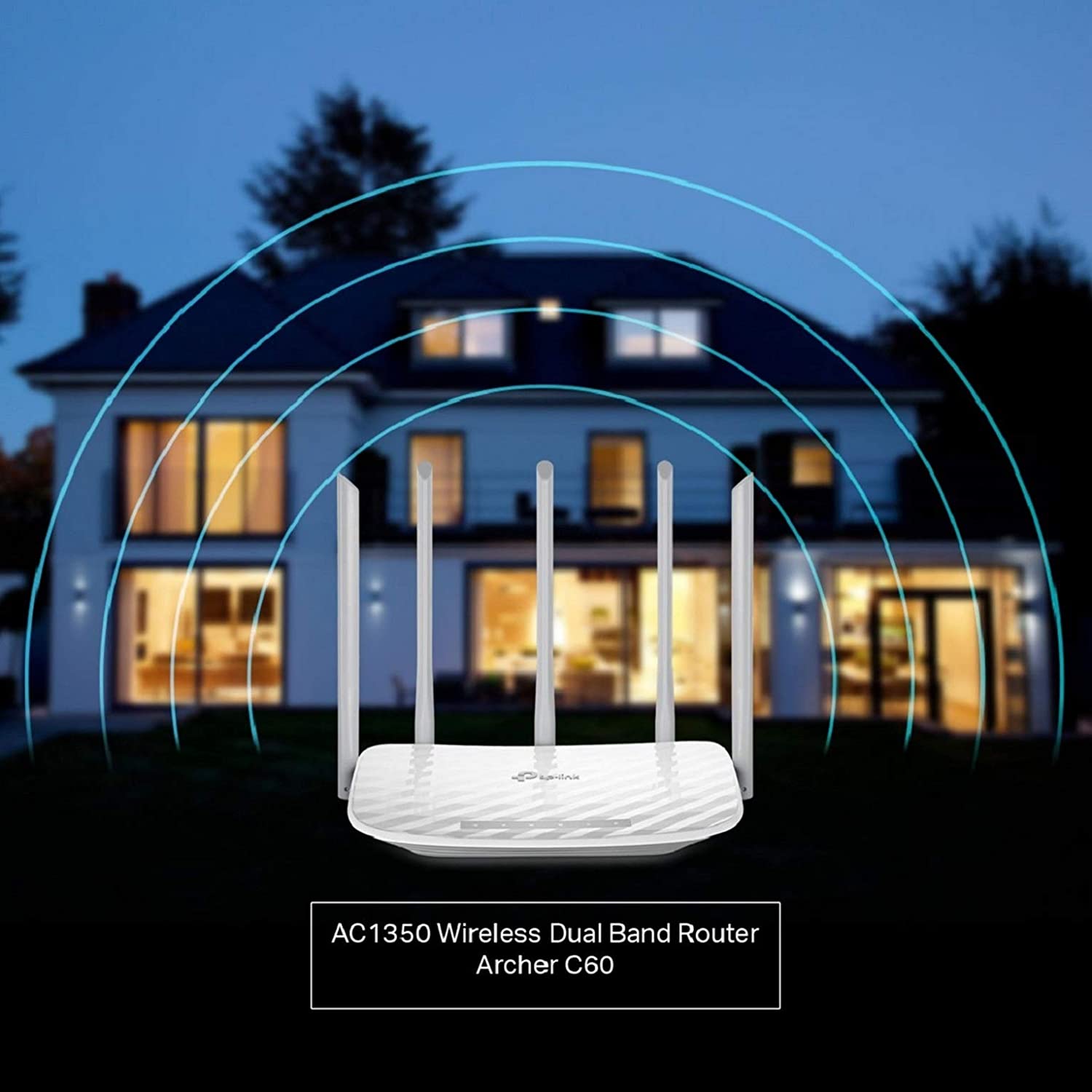 TP-Link AC1350 Wireless Wi-Fi Dual-Band Gigabit Router