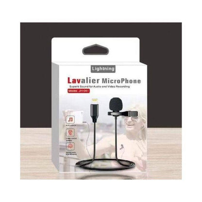 Lavalier Mic Lavalier Wireless Microphone Superb Sound Live And Recording For 3.5 Aux/Type C/Lightning