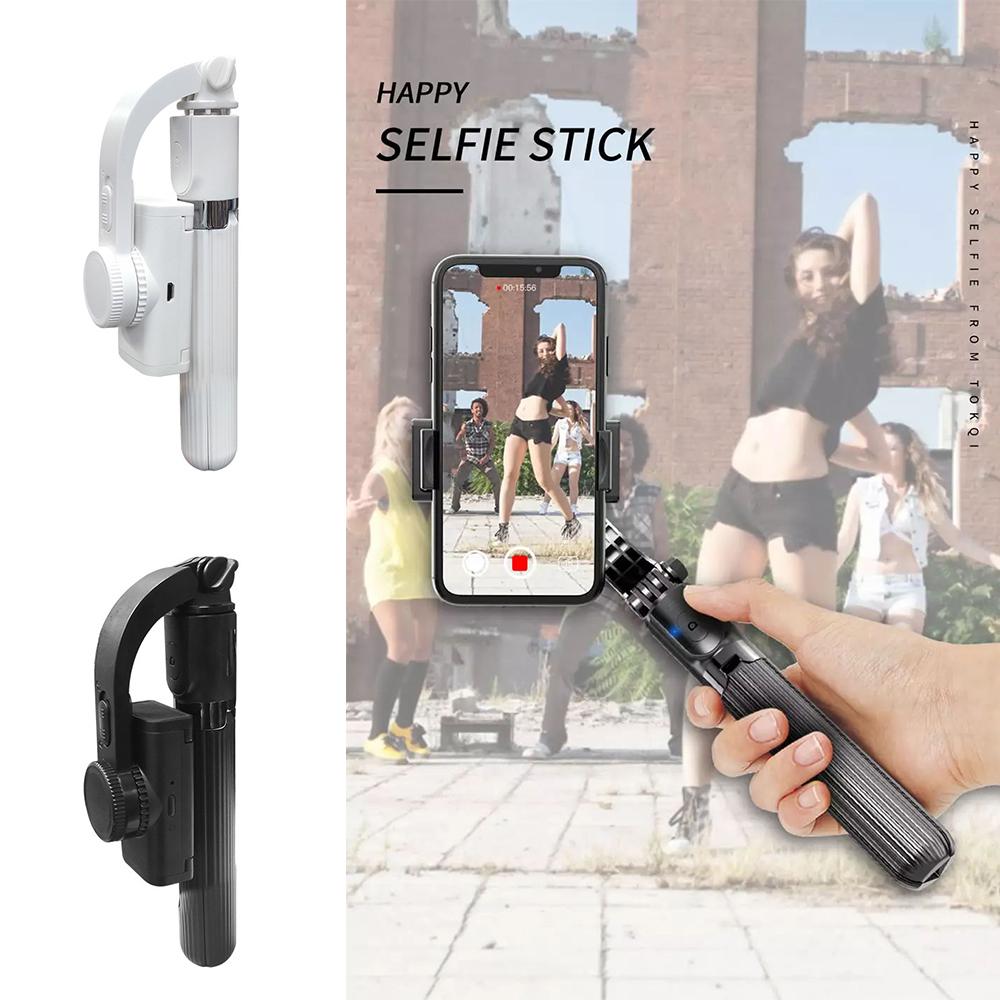 STICK SELFIE AVEC STABILISATEUR GIMBAL ET SUPPORT DE TRÉPIED L08