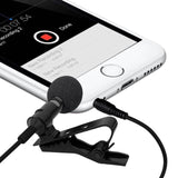 Lavalier Mic Lavalier Wireless Microphone Superb Sound Live And Recording For 3.5 Aux/Type C/Lightning