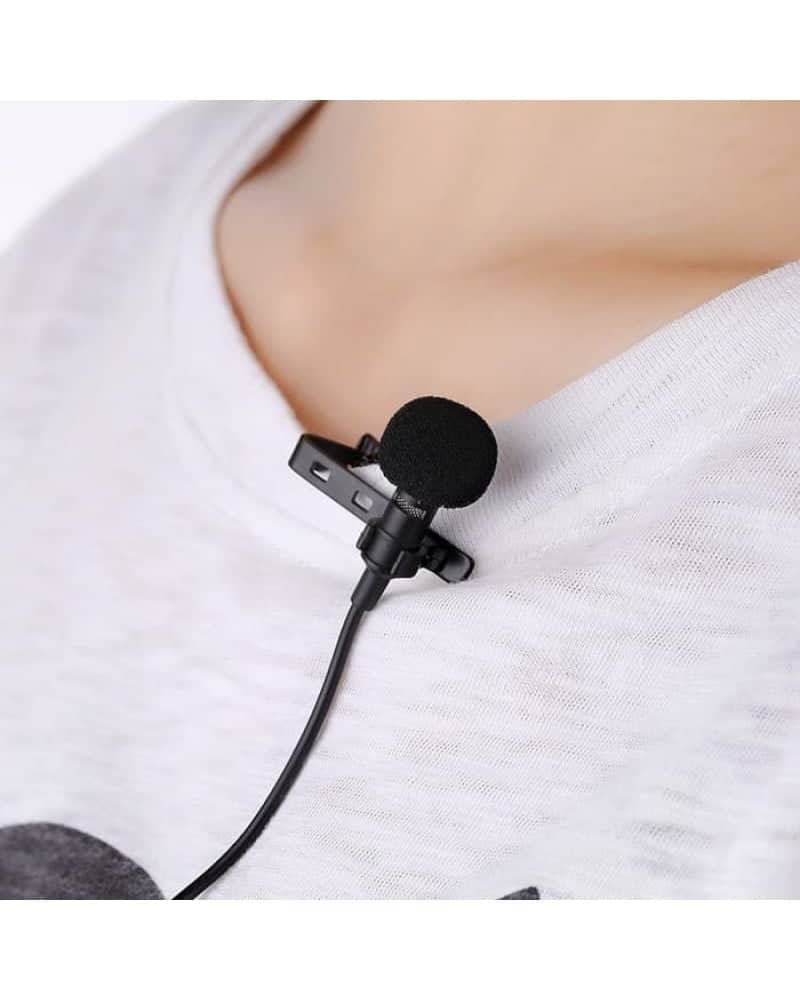 Lavalier Mic Lavalier Wireless Microphone Superb Sound Live And Recording For 3.5 Aux/Type C/Lightning