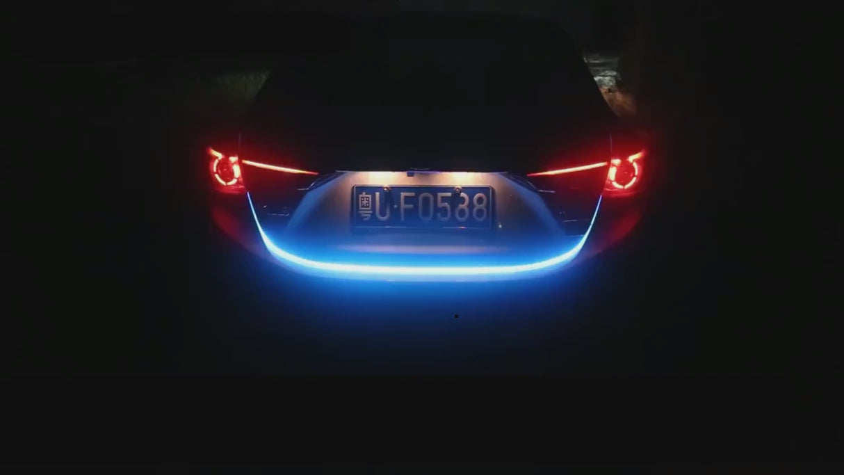 Cool LED Voiture Feux Arrière 150 cm Fluide Changé Suivre Signal