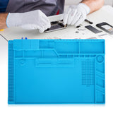 Ordinateur de tapis d'isolation thermique réparant la température élevée de silicone d'isolation thermique