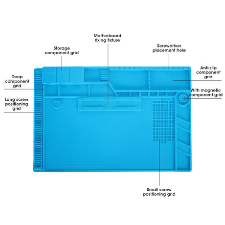 Ordinateur de tapis d'isolation thermique réparant la température élevée de silicone d'isolation thermique