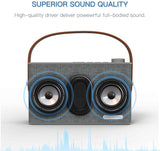 Monstercube MC52 Bluetooth Enceinte/Haut-Parleur Bluetooth sans Fil Enceinte stéréo avec Microphone pour Les téléphones et Les Autres appareils équipés Bluetooth