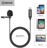 BOYA by-M3 Micro-cravate omnidirectionnel USB C original